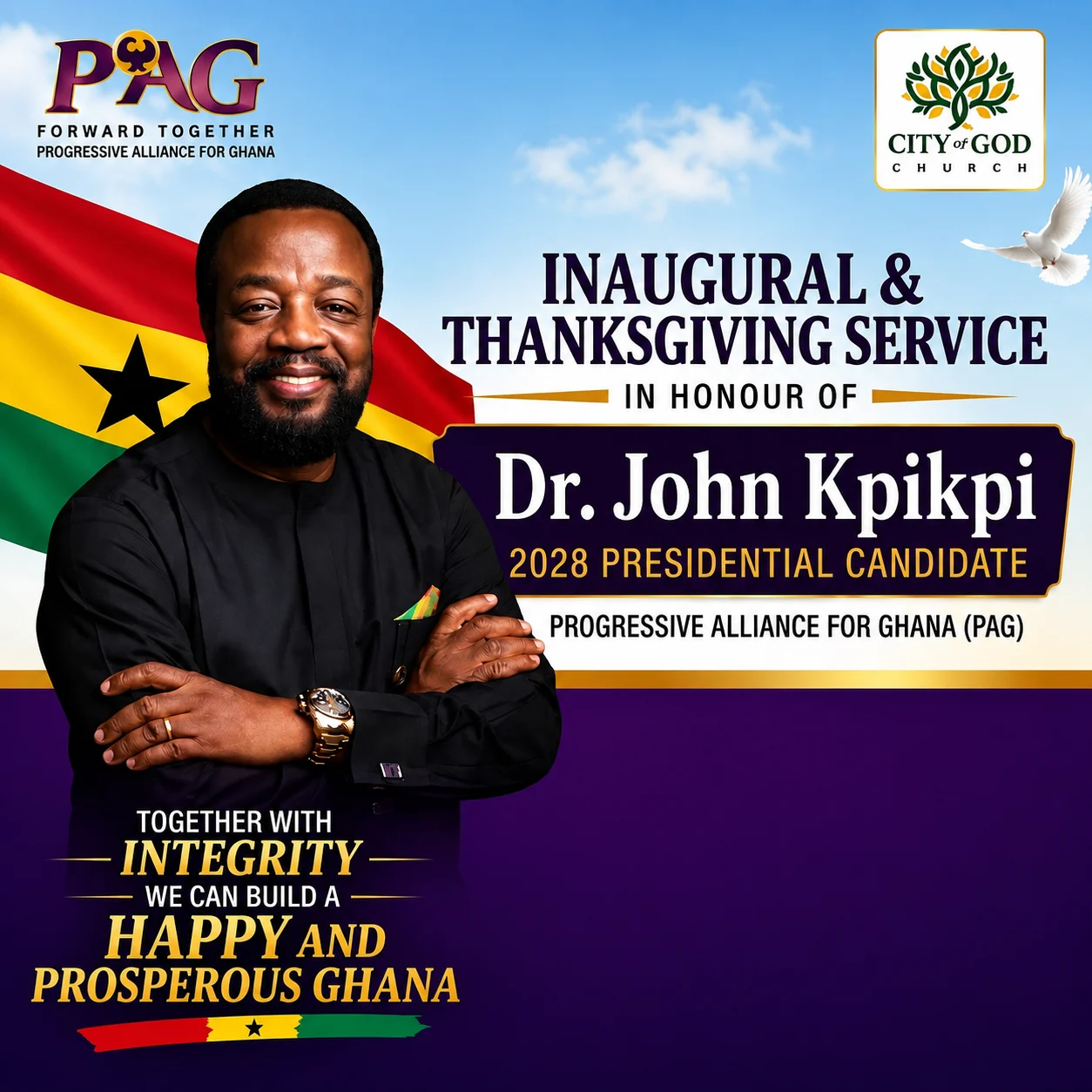 PAG Inaugural and Thanksgiving Service